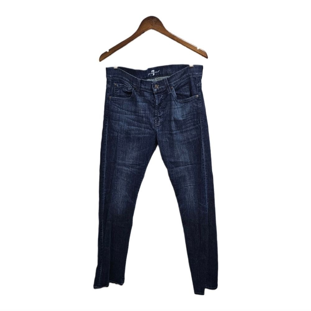 7 for all mankind Rhigby Jeans blue button fly size 34